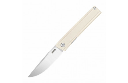 Нож складной SRM Gent 401LC-GT, белый.