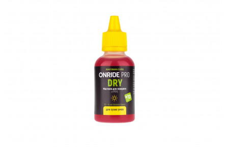 Смазка цепи для сухих условий ONRIDE PRO Dry с PTFE 60 мл
