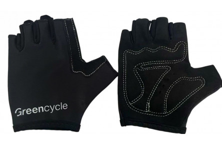 Рукавички Green Cycle Grid без пальців XS-S чорні