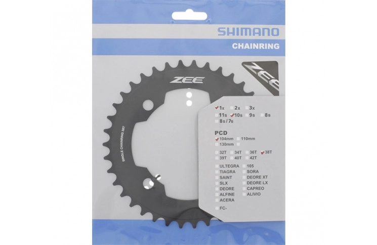 Звезда шатунов Shimano ZEE FC-M640, 38T