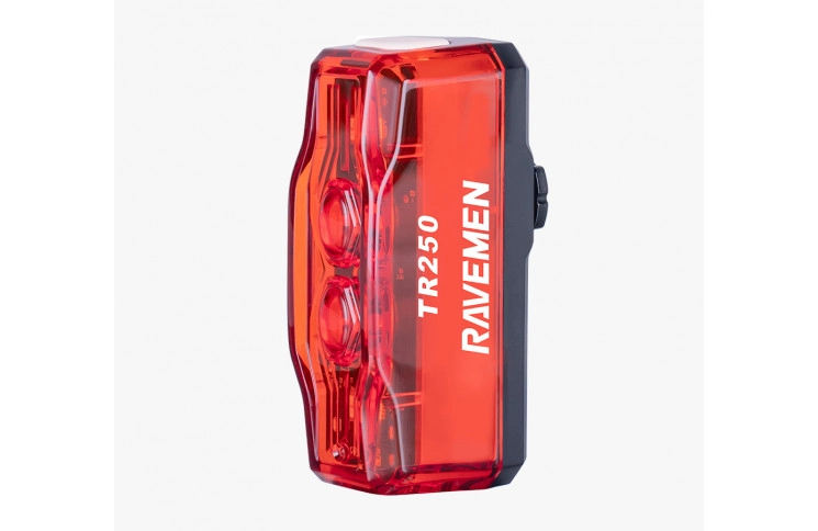 Заднє світло Ravemen TR250 (250 lm, 800 mAh) з датчиком руху