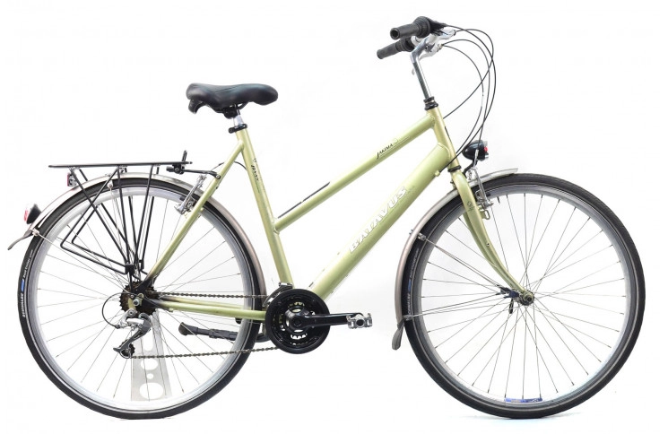 Гибридный велосипед Batavus Jakima 28" L/56 зеленый Б/У