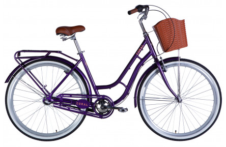 Велосипед Dorozhnik CORAL  PH AL 28" 19" фіолетово-синій 2025