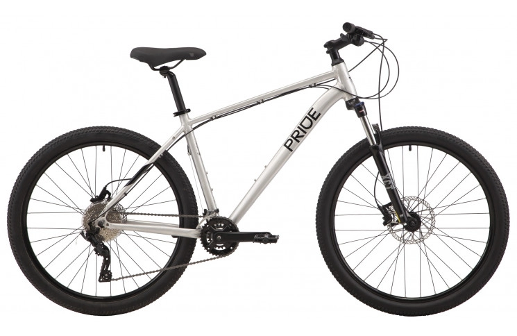 Велосипед 27,5" Pride MARVEL 7.3 рама - L 2023 серый (тормоза SRAM, задний переключатель и манетка - MICROSHIFT)