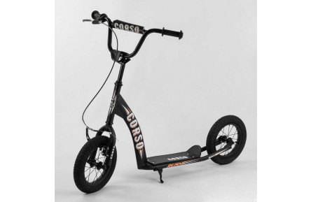Самокат CR-T 7171 "Corso" колеса надувные 12", ручной передний тормоз