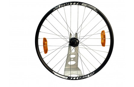 Колесо переднее 28, ободной тормоз, обод ALEXRIMS JALCO, втулка MERIDA