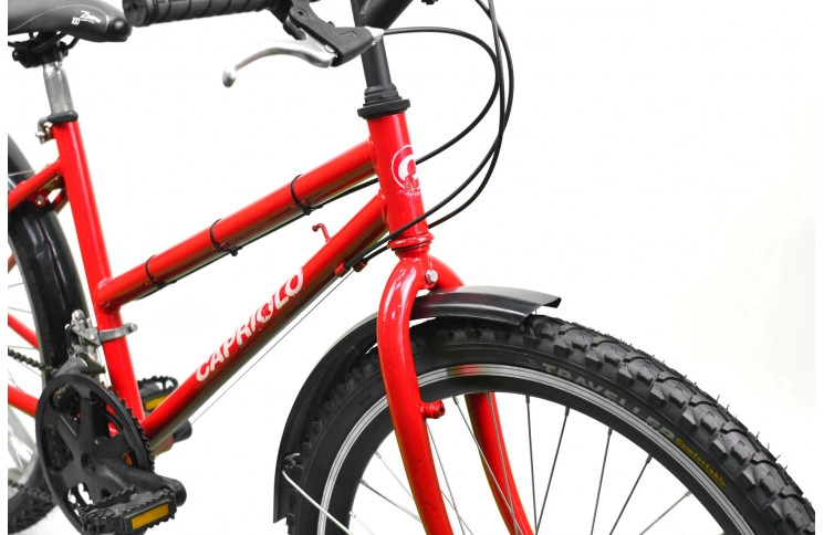 Подростковый велосипед Capriolo 24" S красный Б/У