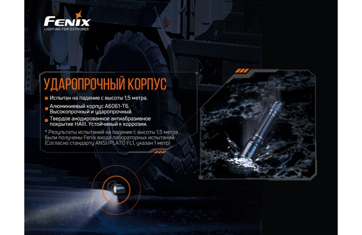 Ліхтар ручний Fenix TK20R V2.0