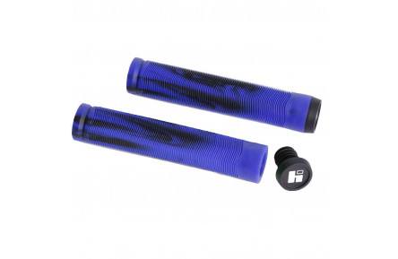 Грипсы для трюкового самоката Hipe H4 Duo, 155мм, black/blue,