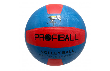 М'яч волейбольний "Profiball" VA 0016(Blue-Red) розмір №5
