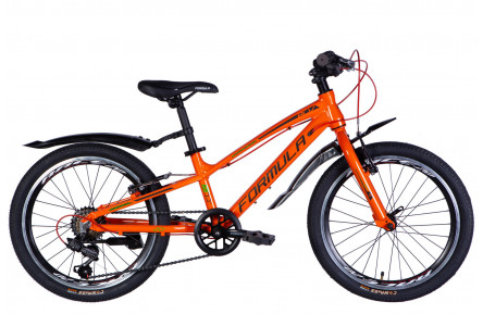 Велосипед AL 20" Formula ACID Vbr FR рама-11" помаранчево-чорний 2026