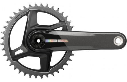 Комплект шатунов Sram FORCE 1 DUB, 175мм, 38Т, черные (OEM)