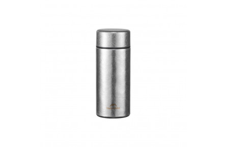 Термос Naturehike CNK2550CF017, титан, 0.2 л, світло-сірий