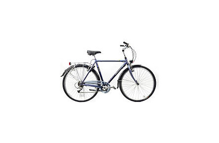 Гибридный велосипед Gazelle Geneve 28" L/57 синий Б/У