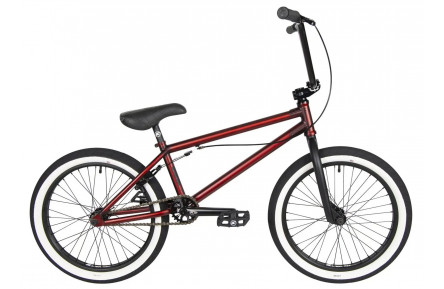 BMX велосипед Kench Pro Cro-Mo 20" 21" червоний матовий