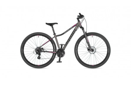 Велосипед Author Impulse ASL 2023-24 29" 16" серебристо-розовый