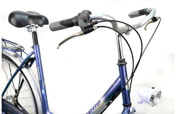 Городской велосипед Gazelle Laguna 28" L сіро-синій Б/В