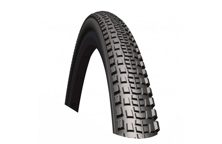 Покришка Rubena X-Road 700x38C (40-622) складана, чорна, Race Hero, 127 TPI, TR, eBike