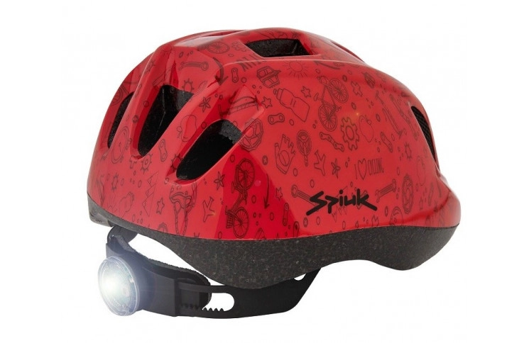 Шлем детский Spiuk Kid размер 46-53 красный