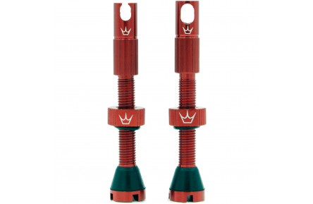 Ниппели Peaty's x Chris King Tubeless Valves, 42mm, Red