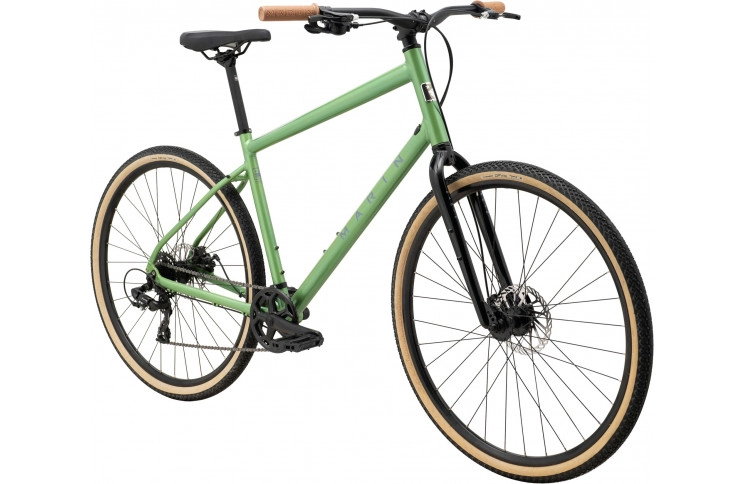 Велосипед 28" Marin KENTFIELD 1 рама - S 2025 Gloss Green/Black/Gray