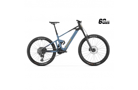 Электровелосипед MONDRAKER DUNE R Carbon 29/27.5'' 170mm, 400Wh Bosch SX, Blue/Yellow, L