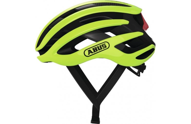 Велошолом спортивный ABUS AIRBREAKER Neon Yellow L (59-61 см)