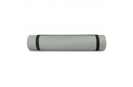 Килимок для фітнесу Stein PVC /сірий / 183x61x0.6 см