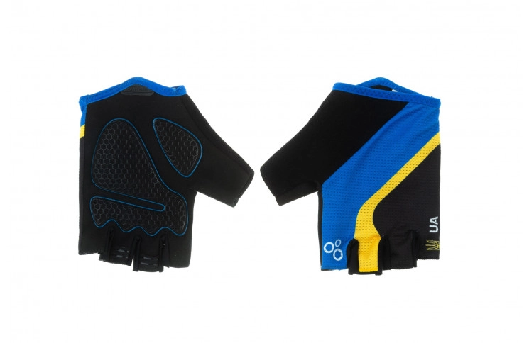 Перчатки Onride Catch 20 UA черный/синий/желтый XS