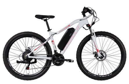 Велосипед з електроприводом 27.5" AL Formula eALPINA DD FR рама-17" 36B 12.5А*г 500Вт біло-рожевий 2026