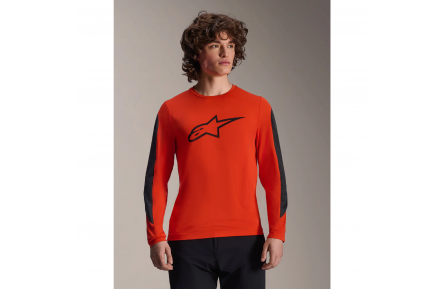Джерсі Alpinestars A-DURA ASTAR LS JERSEY SPICY ORNGE, S