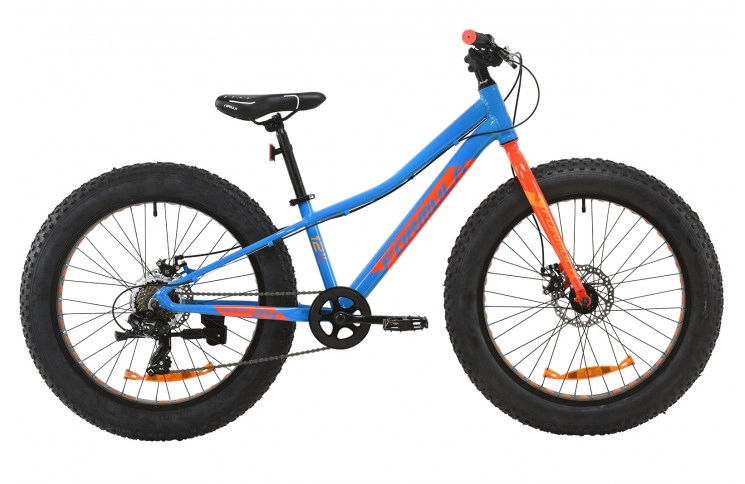 Велосипед Formula PALADIN DD 2020 24" 12" синій з чорново-оранжевим