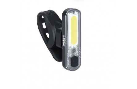 Переднє світло ONRIDE Plato Mag (100 lm, 330 mAh, Type-C), пластикове, кріплення на магніті