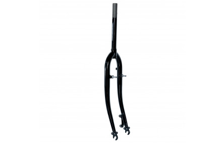 Вилка 28" Жорстка ST 1 rod-220 безрізьбова disc/v-br чорний FSD