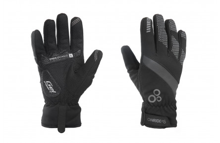 Зимові рукавички ONRIDE Ardor чорні XL