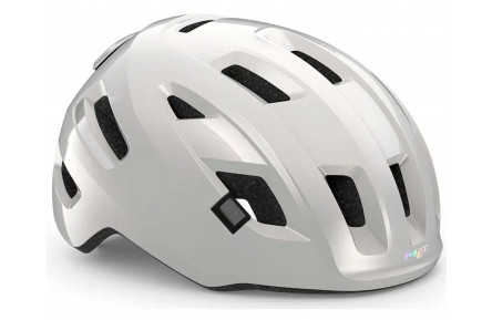 Шолом MET E-MOB CE WHITE | GLOSSY M (56-58)