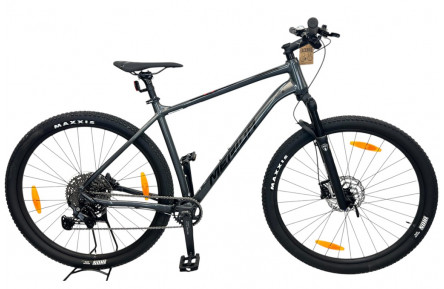 Велосипед Merida BIG NINE 400 29"/51см/11-швидкостей/Сріблясто-чорний/2024/A62411A01302