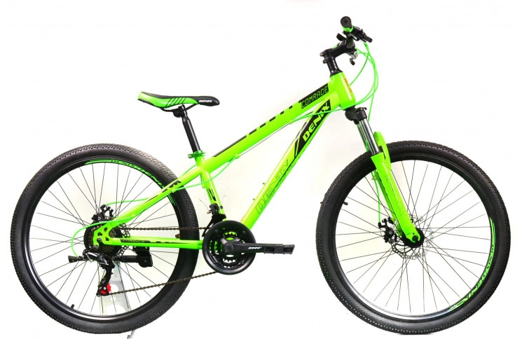 Велосипед Denix Comrade DD 26" 13" зелено-черный