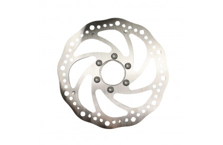 Ротор 160мм під 6 болтів VLT з фланцем з різьбою