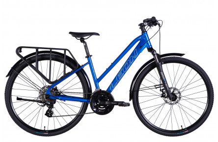 Велосипед AL 28" Leon TG 80 WOMAN DD CS рама-16" синий 2025