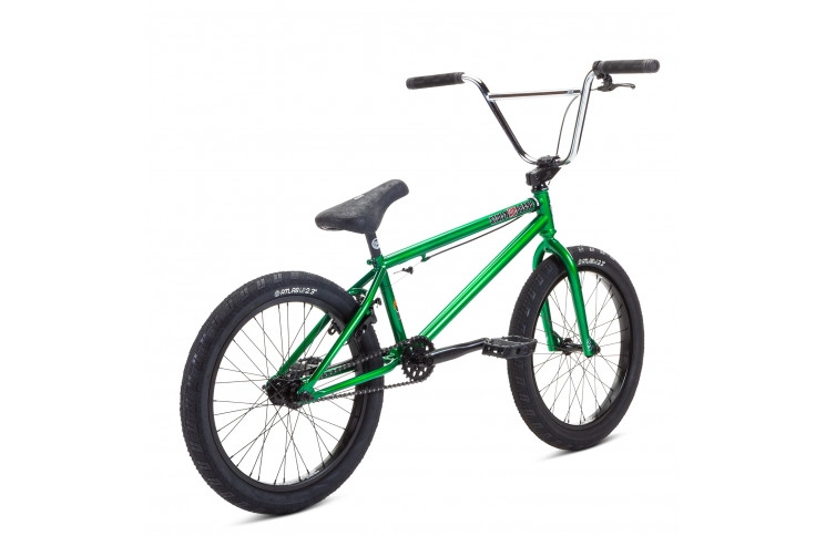 Велосипед 20" Stolen HEIST 21.00" 2022 DARK GREEN W/ CHROME (Pivotal seat)
