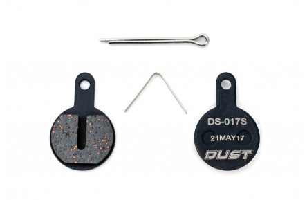 Колодки гальмівні полуметал disc DUST DS-17S YINXING DB-01