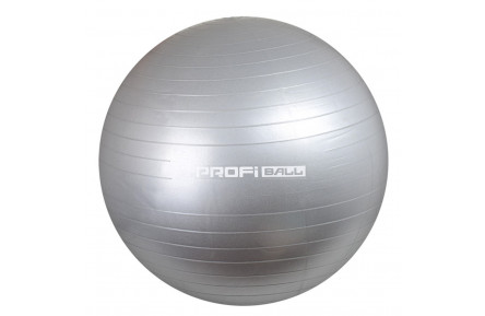 М'яч для фітнесу Profi M 0277-1 75 см  Сірий