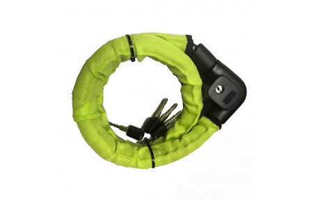 Замок Author ACL-80, d.22x100, спіральний, колір: неоново зелений
