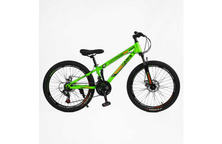 Велосипед Corso PRIMARY 24" PRM-24915 сталь 11"