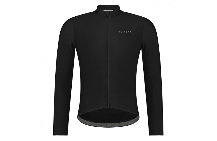 Велоджерси Shimano Stile long sleeves утепленное, черное, разм. S