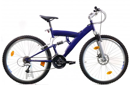 Двопідвісний велосипед Blue 26" M синій Б/В