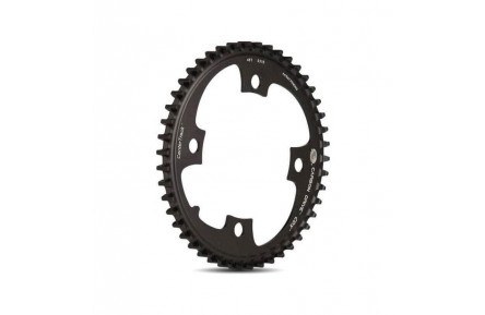 Передня зірка Gates Carbon Drive CDX алюмінієва 46T, ступінь 104, чорне анодування