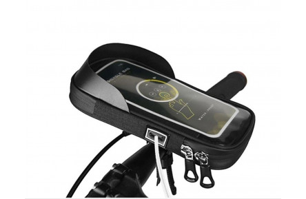 Велосумка на руль черный BRAVVOS SJ-001