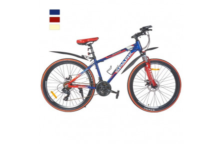 Велосипед Spark Tracker 26" 15" перлинний темно-синій